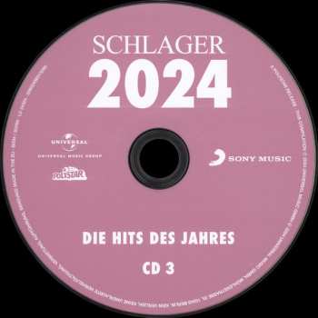 3CD Various: Schlager 2024 (Die Hits Des Jahres)