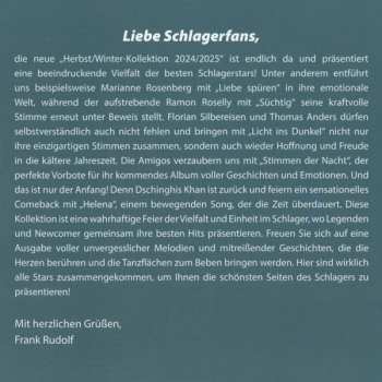 3CD Various: Schlager Für Alle - Herbst/Winter 2024/2025