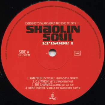 2LP/CD Various: Shaolin Soul (Episode 1)