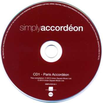 4CD/Coffret Various: Simply Accordéon