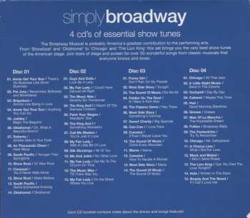 4CD/Coffret Various: Simply Broadway
