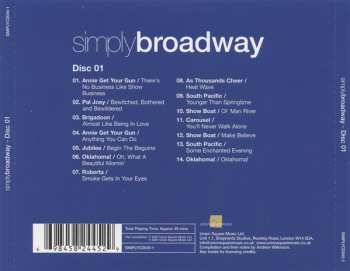 4CD/Coffret Various: Simply Broadway