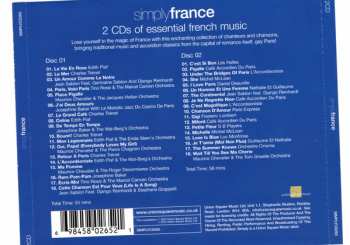 2CD Various: Simply France (2 CDs Of Essential French Music)