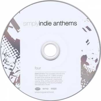 4CD/Coffret Various: Simply Indie Anthems