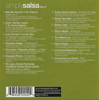 10CD/Coffret Various: Simply Salsa