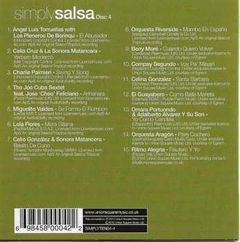 10CD/Coffret Various: Simply Salsa