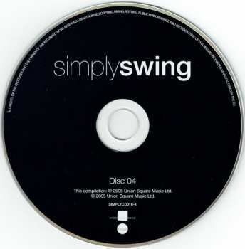 4CD/Coffret Various: Simply Swing