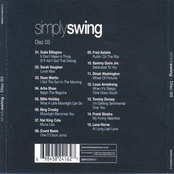 4CD/Coffret Various: Simply Swing