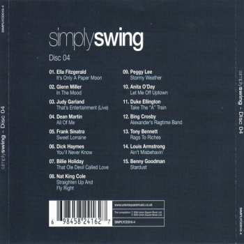 4CD/Coffret Various: Simply Swing