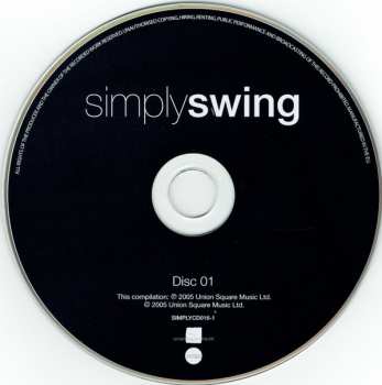 4CD/Coffret Various: Simply Swing