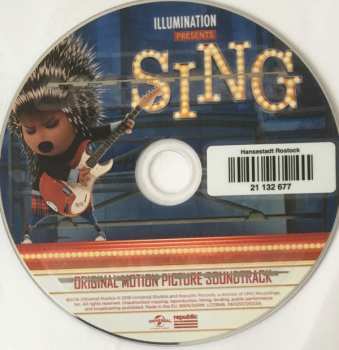 CD Various: Sing (Original Motion Picture Soundtrack)