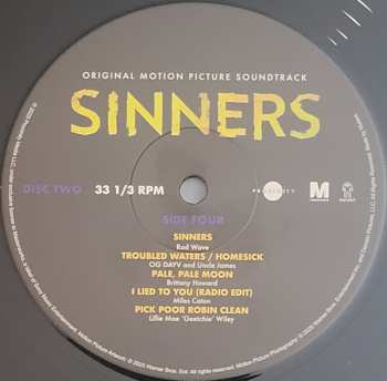 2LP Various: Sinners (Original Motion Picture Soundtrack)