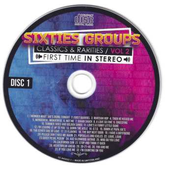 2CD Various: Sixties Groups Classics & Rarities, Vol. 2