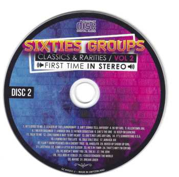 2CD Various: Sixties Groups Classics & Rarities, Vol. 2