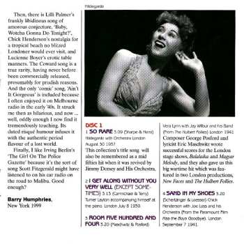 2CD Various: So Rare - A Selection By Barry Humphries Of His Favourite Gramophone Records