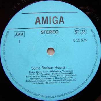 LP Various: Some Broken Hearts... - Schlager International