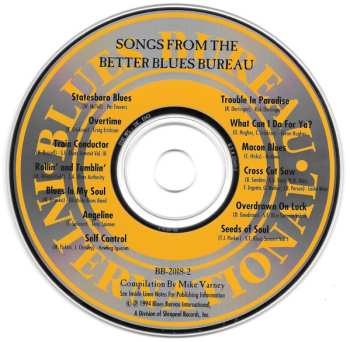 CD Various: Songs From The Better Blues Bureau