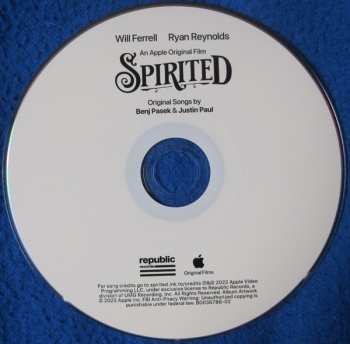 CD Various: Spirited (Soundtrack From The Apple Original Film)