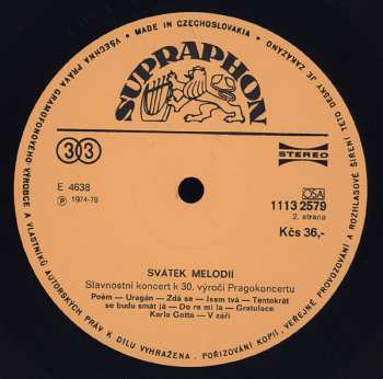 LP Various: Svátek Melodií
