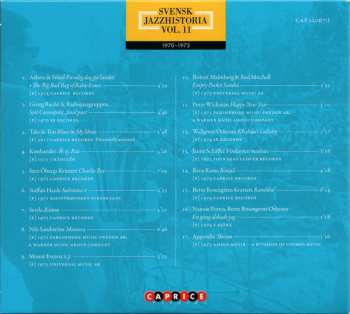 4CD/Coffret Various: Svensk Jazzhistoria Vol. 11 - Swedish Jazz History 1970 - 1979 - Jazz Cosmopolit