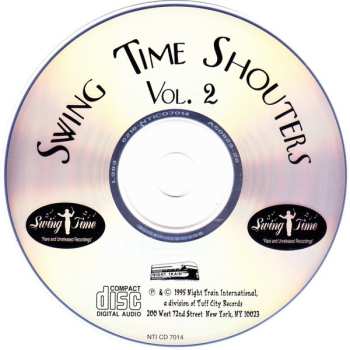 CD Various: Swing Time Shouters Volume 2