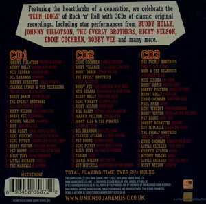3CD/Coffret Various: Teen Idols: 60 Original Heartthrob Hits