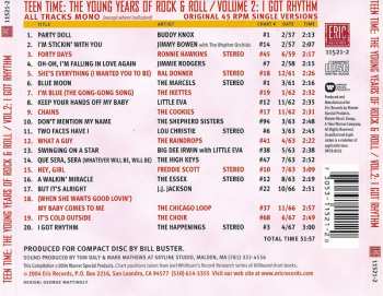 CD Various: Teen Time: The Young Years Of Rock & Roll Volume 2: I Got Rhythm