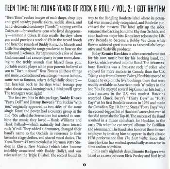 CD Various: Teen Time: The Young Years Of Rock & Roll Volume 2: I Got Rhythm