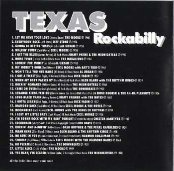 CD Various: Texas Rockabilly, Rockabilly & Rock 'n' Roll From Sarg Records Of Luling, Texas