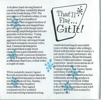 CD Various: That'll Flat ... Git It! Vol. 3: Rockabilly From The Vaults Of Capitol Records