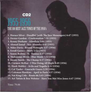 8CD/Coffret Various: The 100 Best Jazz Tunes Of The 1950's