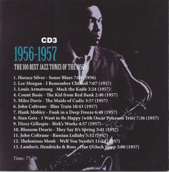8CD/Coffret Various: The 100 Best Jazz Tunes Of The 1950's