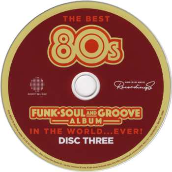 3CD Various: The Best 80s Funk, Soul And Groove Album In The World... Ever!