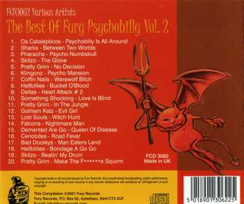 CD Various: The Best of Fury Psychobilly Vol. 2 