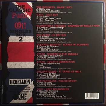 10SP/Coffret Various: The Classic Punk & Oi! Singles Box 2 LTD | CLR