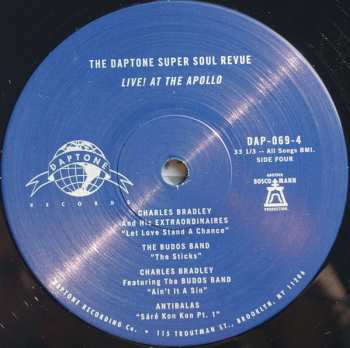 3LP Various: The Daptone Super Soul Revue Live! At The Apollo