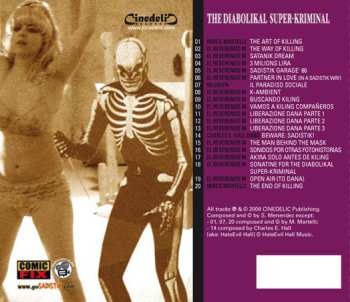 CD Various: The Diabolikal Super-Kriminal (Original Film-Documentary Soundtrack)