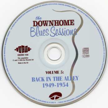 CD Various: The Downhome Blues Sessions. Volume 5: Back In The Alley 1949-1954