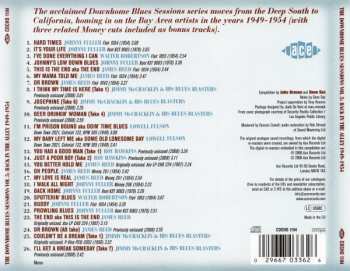 CD Various: The Downhome Blues Sessions. Volume 5: Back In The Alley 1949-1954