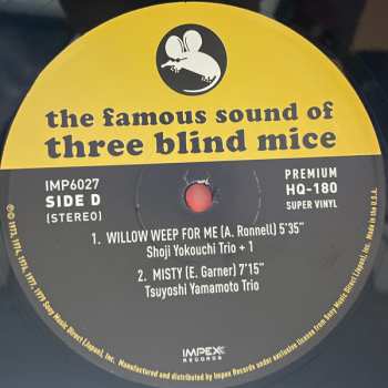 2LP Various: The Famous Sound Of Three Blind Mice Vol. 1
