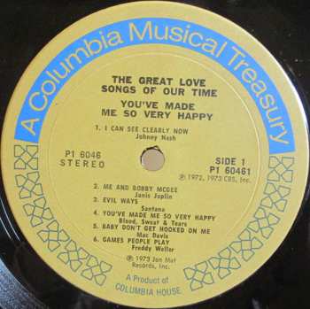 6LP/Coffret Various: The Great Love Songs Of Our Time