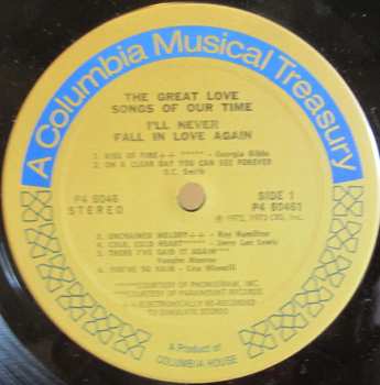6LP/Coffret Various: The Great Love Songs Of Our Time