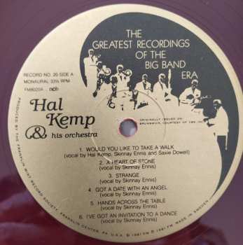 2LP/Coffret Various: The Greatest Recordings Of The Big Band Era (2xLP + BOX + BOOKLET) (ČERVENÉ DESKY)