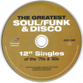 4CD/Coffret Various: The Greatest Soul/Funk & Disco 12" Singles Of The '70s & '80s