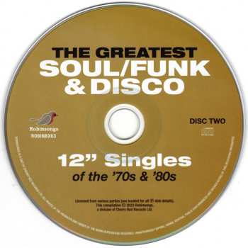 4CD/Coffret Various: The Greatest Soul/Funk & Disco 12" Singles Of The '70s & '80s