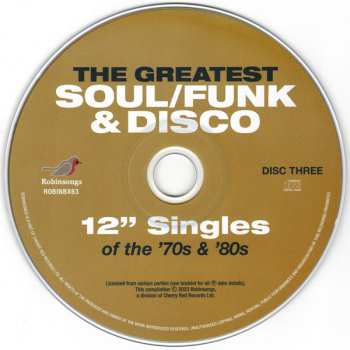 4CD/Coffret Various: The Greatest Soul/Funk & Disco 12" Singles Of The '70s & '80s