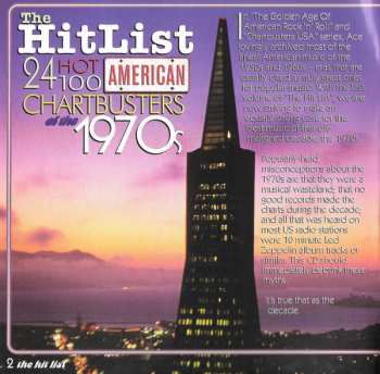 CD Various: The Hit List: 24 Hot 100 American Chartbusters Of The 1970s