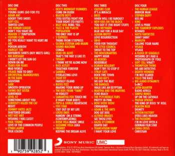 4CD Various: The Hits Album 80s Young Guns