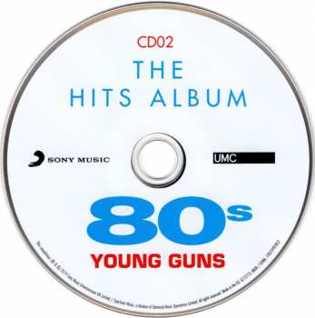 4CD Various: The Hits Album 80s Young Guns