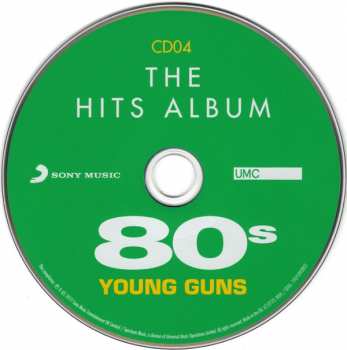 4CD Various: The Hits Album 80s Young Guns